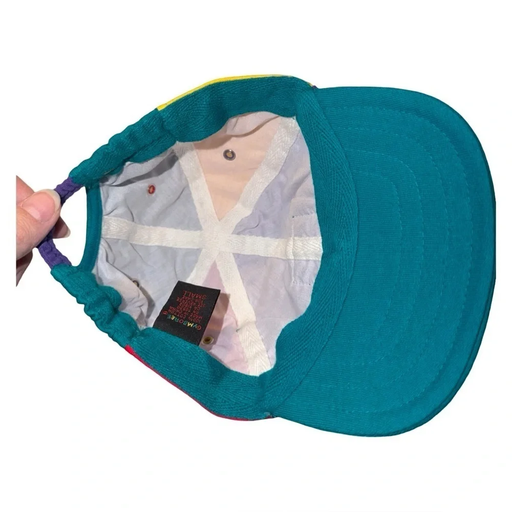 Vintage 80’s Gymboree 100% Cotton Colorful Train Kids Hat